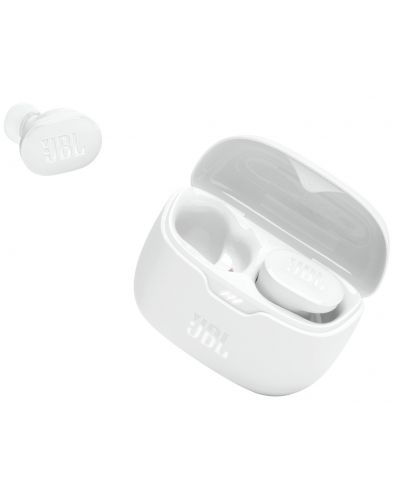 Ασύρματα ακουστικά JBL - Tune Buds, TWS, ANC, λευκά - 3