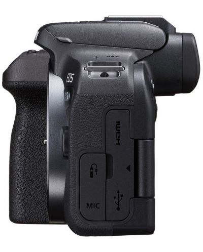 Φωτογραφική μηχανή Mirrorless Canon - EOS R10, RF-S 18-45 IS STM, Black - 6