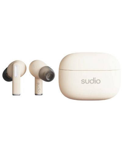 Ασύρματα ακουστικά Sudio - A1 Pro, TWS, ANC, μπεζ - 3