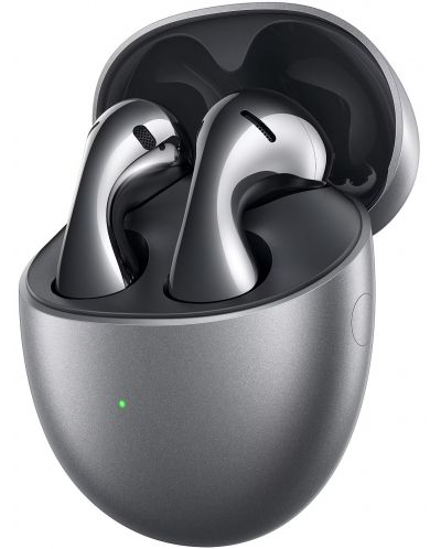 Ασύρματα ακουστικά Huawei - Freebuds 5, TWS, ANC, Silver Forest - 2