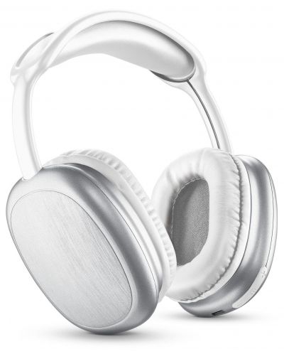 Ασύρματα ακουστικά με μικρόφωνο Cellularline - MS Maxi 2, λευκά - 1