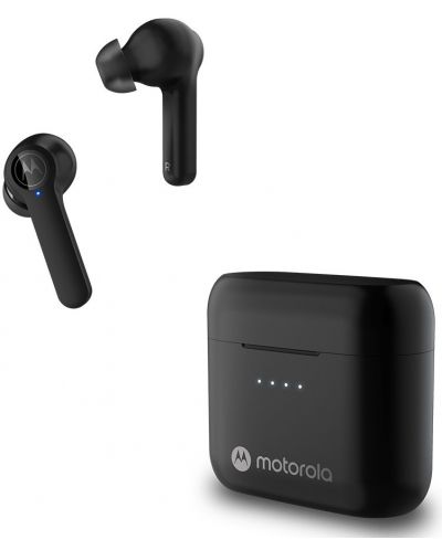 Ασύρματα ακουστικά Motorola - Moto Buds-S, TWS, ANC, μαύρα - 1