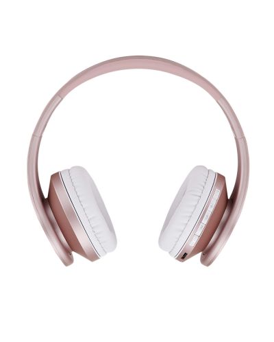 Ασύρματα ακουστικά PowerLocus - P1 Line Collection, ροζ/χρυσό - 4