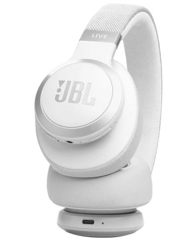 Ασύρματα ακουστικά JBL - Live 770NC, ANC, λευκά - 5