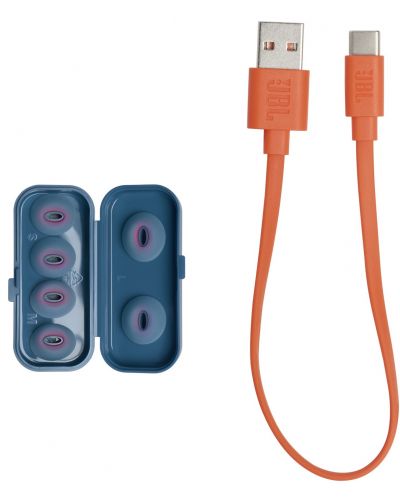 Ασύρματα ακουστικά JBL - Tune Flex, TWS, ANC,μπλε - 9