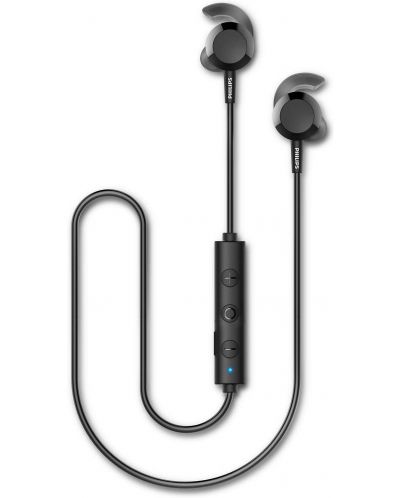 Ασύρματα ακουστικά με μικρόφωνο Philips - TAE4205BK, μαύρα - 2