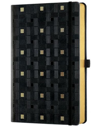 Σημειωματάριο Castelli Copper & Gold - Weaving Gold, 9 x 14 cm, με γραμμές - 2