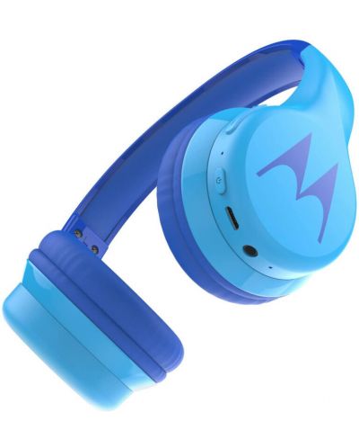 Ασύρματα ακουστικά με μικρόφωνο Motorola - Squads 300, μπλε - 3