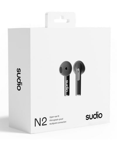Ασύρματα ακουστικά Sudio - N2, TWS, μαύρο - 6