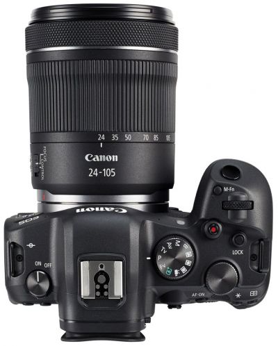Φωτογραφική μηχανή Mirrorless Canon - EOS R6, RF 24-105mm, f/4-7.1 IS STM, Μαύρη  - 4
