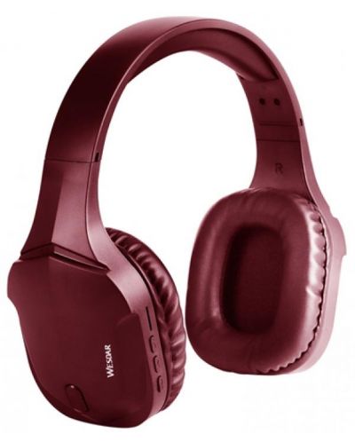 Ασύρματα ακουστικά Wesdar - BH11, κόκκινα - 1