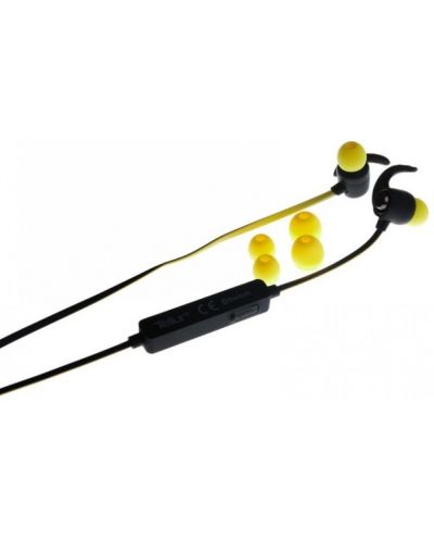 Ασύρματα σπορ ακουστικά με μικρόφωνο Tellur - Speed, κίτρινα - 2