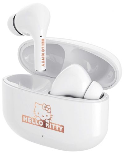 Ασύρματα ακουστικά OTL Technologies - Core Hello Kitty, TWS, λευκά  - 1
