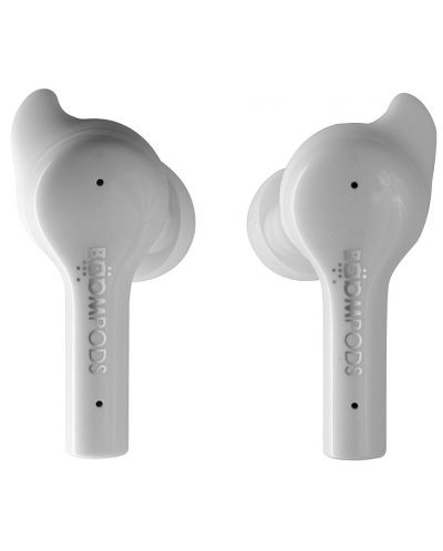 Ασύρματα ακουστικά Boompods - Bassline GO, TWS, λευκά - 2