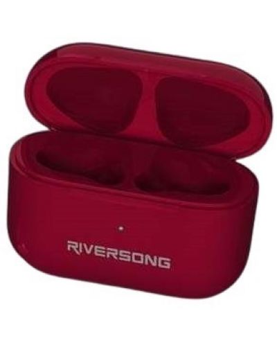 Ασύρματα ακουστικά  Riversong - Air Mini Pro, TWS, κόκκινα  - 3