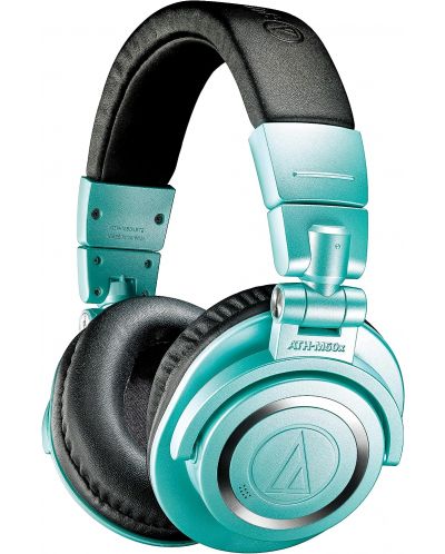 Ασύρματα ακουστικά Audio-Technica - ATH-M50XBT2IB, Ice Blue - 1