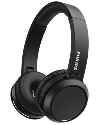 Ασύρματα ακουστικά με μικρόφωνο Philips - TAH4205BK, μαύρα - 1