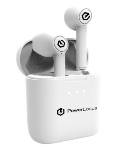 Ασύρματα ακουστικά PowerLocus - PLX, TWS, άσπρα - 1