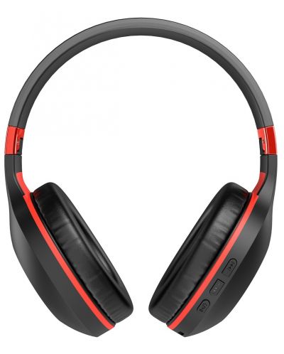 Ασύρματα ακουστικά PowerLocus - P4 Plus, κόκκινο/μαύρο - 3