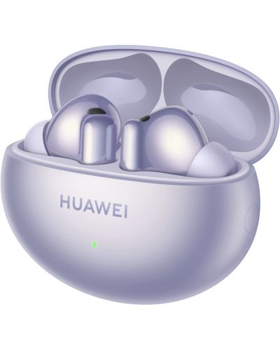 Ασύρματα ακουστικά Huawei - FreeBuds 6i, TWS, ANC, μωβ - 2