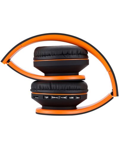 Ασύρματα ακουστικά  PowerLocus - P1, πορτοκαλί - 2