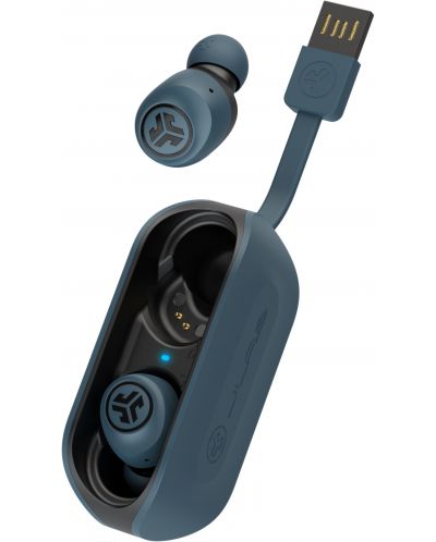 Ασύρματα ακουστικά με μικρόφωνο JLab - GO Air, TWS, μπλε/μαύρα - 4
