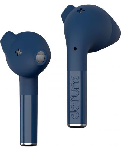 Ασύρματα ακουστικά Defunc - TRUE TALK, TWS, μπλε - 2