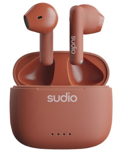 Ασύρματα ακουστικά Sudio - A1, TWS, σιένα - 1