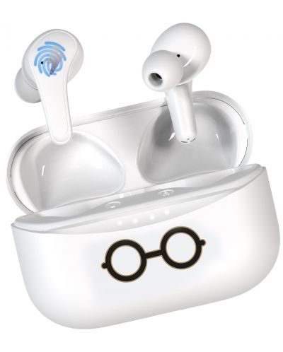 Ασύρματα ακουστικά OTL Technologies -Harry Potter Glasses, TWS, λευκά - 2