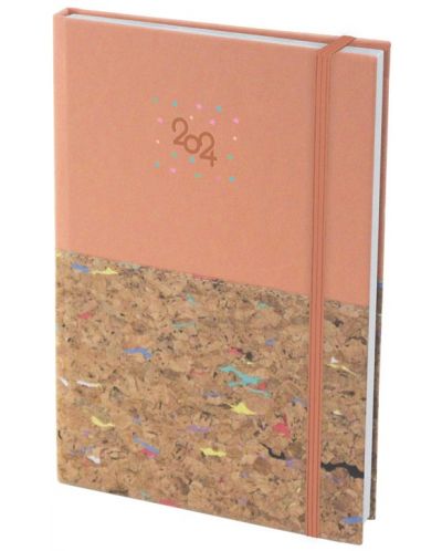 Σημειωματάριο με λάστιχο Spree - Pastel Pop, 168 φύλλα, ποικιλία, 2024 - 3