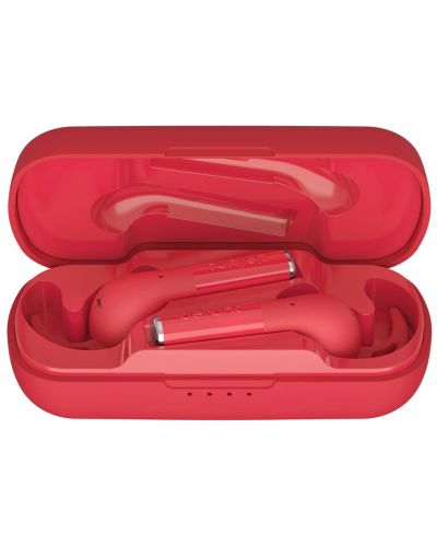 Ασύρματα ακουστικά Defunc - TRUE PLUS, TWS, κόκκινα - 5