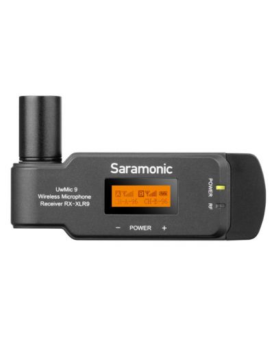 Ασύρματος XLR δέκτης Saramonic - για UwMic9, μαύρο - 1