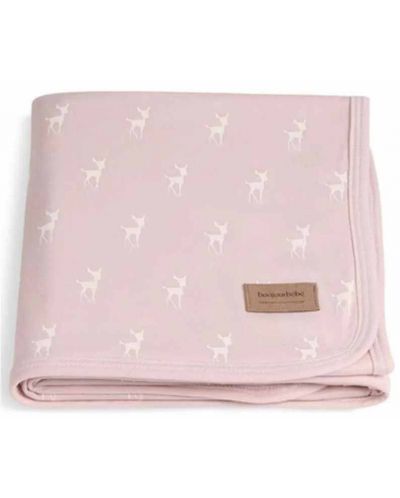 Βρεφική κουβέρτα  Bonjourbebe - 65 x 80 cm, Deer Pink - 1