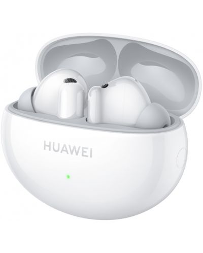 Ασύρματα ακουστικά Huawei - FreeBuds 6i, TWS, ANC, άσπρα  - 1