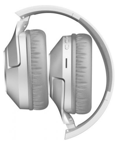Ασύρματα ακουστικά με μικρόφωνο A4tech - BH300, λευκό/γκρι - 4
