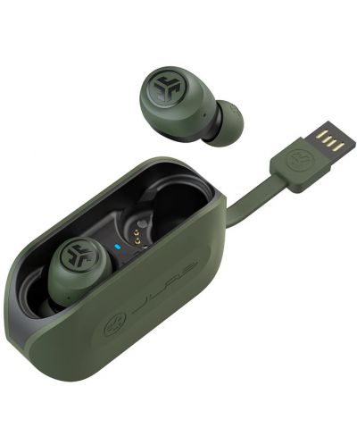 Ασύρματα ακουστικά με μικρόφωνο JLab - GO Air, TWS, πράσινa - 2