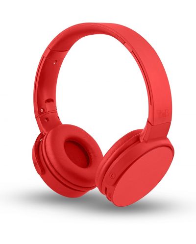 Ασύρματα ακουστικά με μικρόφωνο TNB - Shine 2, κόκκινα - 2