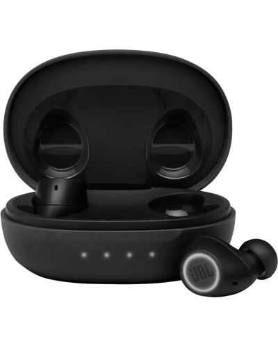 Ασύρματα ακουστικά με μικρόφωνο JBL - FREE II, TWS, μαύρα - 1