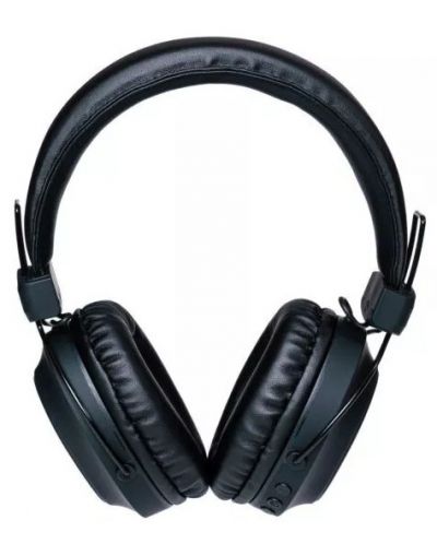 Ασύρματα ακουστικά με μικρόφωνο  Louise&Mann - LM5, μαύρο - 3