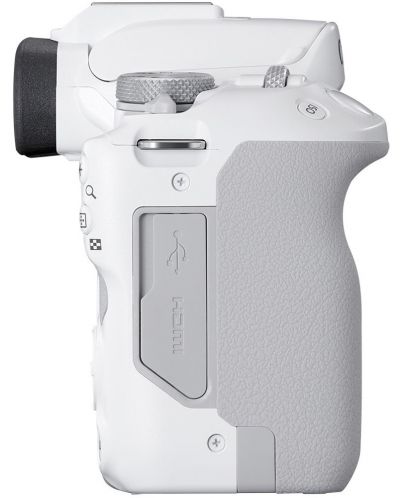 Φωτογραφική μηχανή Mirrorless  Canon - EOS R50, RF-S 18-45mm, f/4.5-6.3 IS STM, λευκό - 5