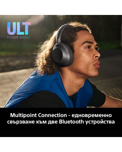 Ασύρματα ακουστικά Sony - WH ULT Wear, ANC, μαύρα - 8