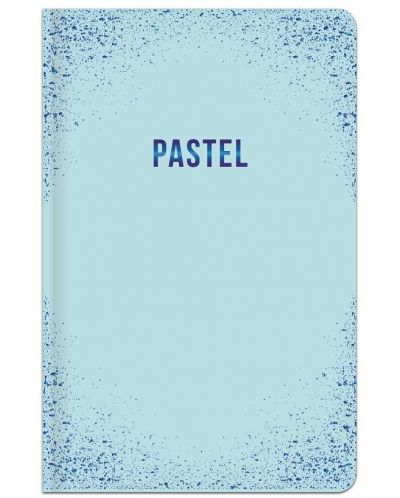 Σημειωματάριο Lastva Pastel - А6, 96 φ,μπλε - 1