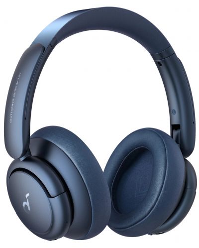 Ασύρματα ακουστικά Anker - Life Q35 με μικρόφωνο, ANC, μπλε - 4