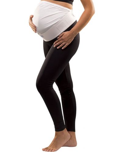 Ρυθμιζόμενη ζώνη εγκυμοσύνης χωρίς ραφή Carriwell - 5101, L/XL, λευκό - 1