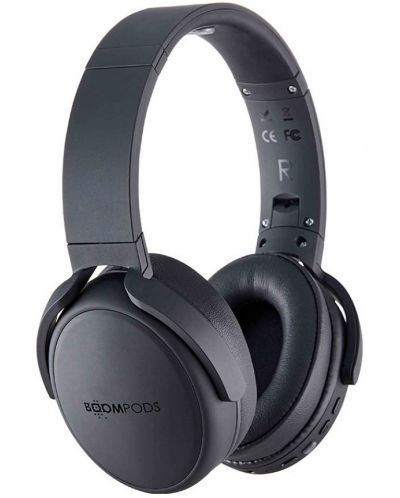 Ασύρματα ακουστικά Boompods - Headpods Pro, μαύρα - 4