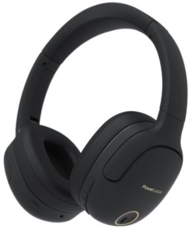 Ασύρματα ακουστικά PowerLocus - P7, μαύρο/χρυσαφί - 1