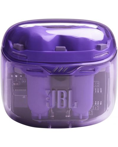 Ασύρματα ακουστικά JBL - Tune Flex Ghost Edition, TWS, ANC, Purple Ghost - 8