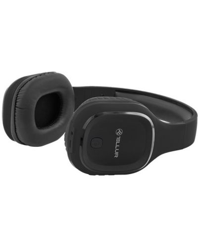 Ασύρματα ακουστικά με μικρόφωνο Tellur - Pulse, μαύρα - 2