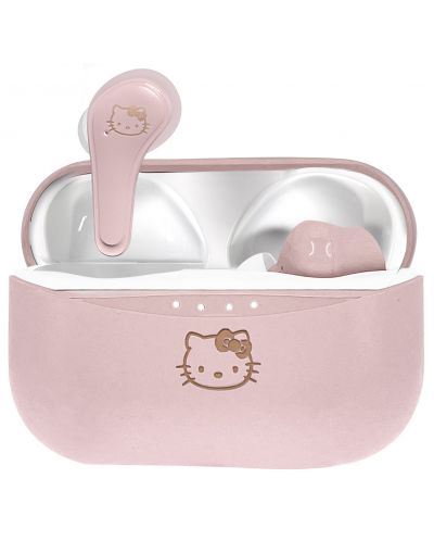 Παιδικά ακουστικά OTL Technologies - Hello Kitty, TWS, ροζ/λευκό - 1