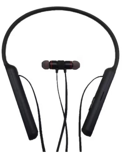 Ασύρματα ακουστικά  Elekom - EK-0037, μαύρο - 1